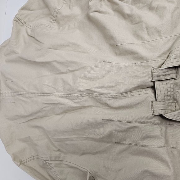 NEW WITH TAGS, Women's Lane Crawford khaki button up with a tie around belt jack - Picture 14 of 16